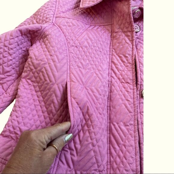 Weatherproof Garment Company Quilted Jacket • Pink • Large - Picture 5 of 15